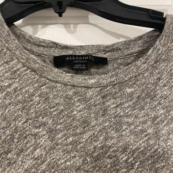 All saints Tina dress gray midi size medium - Picture 7 of 11